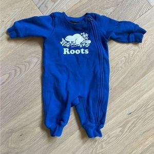 Roots Newborn Onesie - Royal Blue 0-3 Months